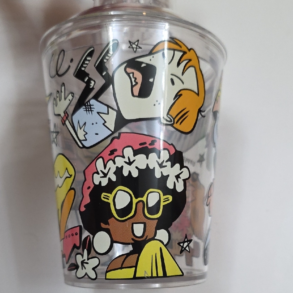 Cocktail Shaker - Colorful Cartoon Design - Plastic - Picture 4 of 7
